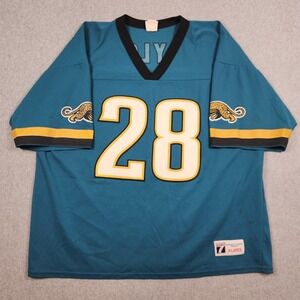 Vintage Jacksonville Jaguars Fred Taylor Jersey XL Logo 7 Made‎ in USA